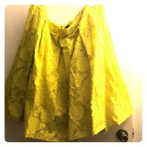 Who what wear plus size yellow midi NWT